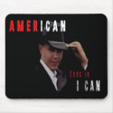 BARACK OBAMA AMERICAN MOUSEPAD