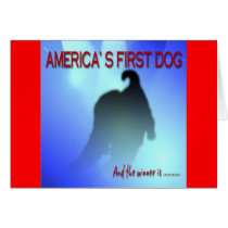 BARACK OBAMA: AMERICA'S FIRST DOG cards