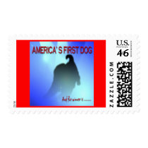 BARACK OBAMA: AMERICA'S FIRST DOG STAMP
