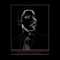 Barack Obama - An American Leader t-shirts