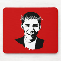 Barack Obama as Jesus mousepads by ElectionGear Barack Obama as Jesus mousepads