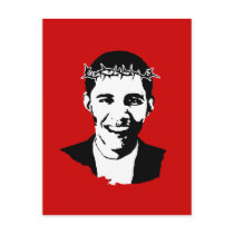 Barack Obama as Jesus postcards by ElectionGear Barack Obama as Jesus postcards