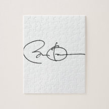 BARACK OBAMA AUTOGRAPH -.png Jigsaw Puzzle