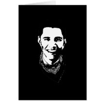 Barack Obama Bandana Card