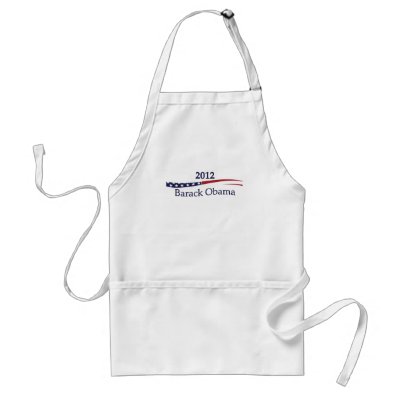 Barack Obama BBQ Apron by emcityturtle