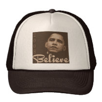 Barack Obama Believe Hat hats