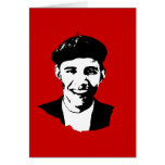 Barack Obama beret Cards