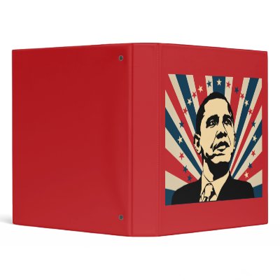 Barack Obama Vinyl Binder
