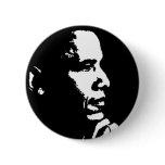 Barack Obama Black & White Profile