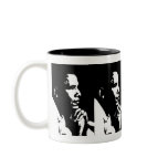 Barack Obama Black & White Profile Cup Mug
