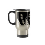 Barack Obama Black & White Profile Travel