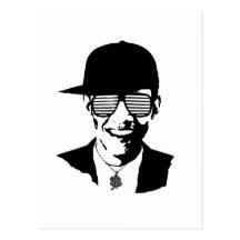 Barack Obama Bling Post Card