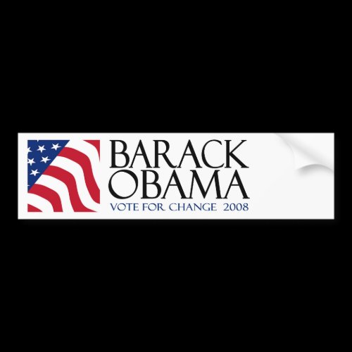 Barack Obama Bumper Sticker
