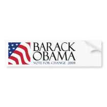 Barack Obama Bumper Sticker bumper stickers by ElectionZone Barack Obama Bumper Sticker bumper stickers