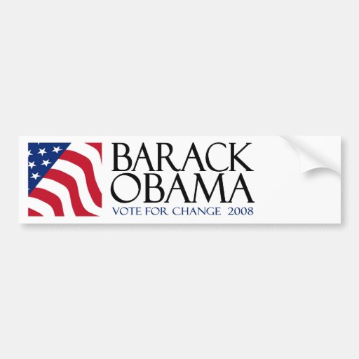 Barack Obama Bumper Sticker Zazzle