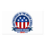 Barack Obama Business Card Template