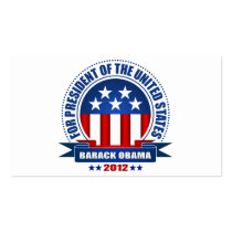 Barack Obama Business Card Template