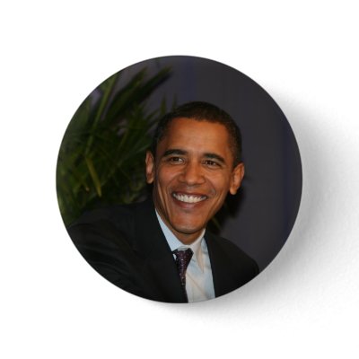 Barack Obama Pinback Button by pantavila