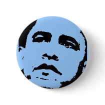 Barack Obama button by ObamaBiden Barack Obama button