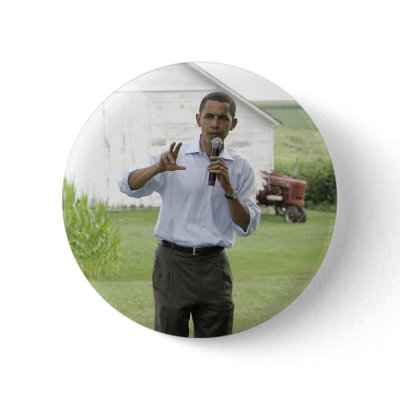 Barack Obama Pinback Buttons by obamabuttons