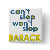 Barack Obama buttons