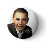 Barack Obama Pinback Button