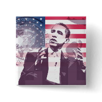 Barack Obama - Button