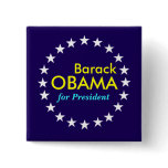 Barack Obama Pinback Button