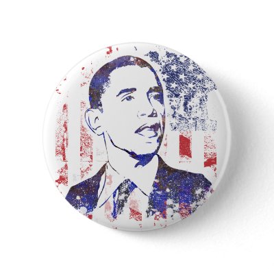 Barack Obama Buttons by ismyhomeboy
