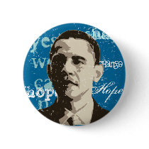 Barack Obama Campaign Button