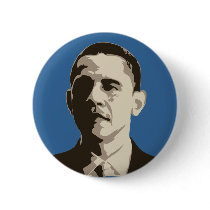 Barack Obama Campaign Button by HarryTerry Barack Obama Campaign Button