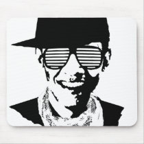 Barack Obama Cap Bandana Glasses mousepads by ElectionGear Barack Obama Cap Bandana Glasses mousepads