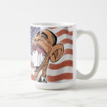 Barack Obama Cartoon Mug Flag mugs