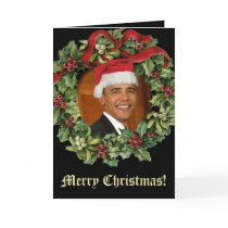 Barack Obama Christmas Cards