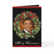 Barack Obama Christmas Cards