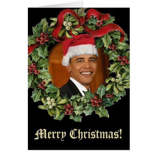 Barack Obama Christmas Cards Zazzle