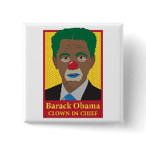 Barack Obama Clown buttons by AmericanElephant Barack Obama Clown buttons