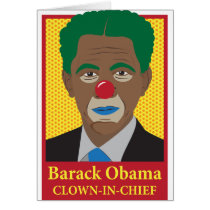 Barack Obama Clown Cards