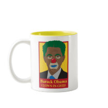 Barack Obama Clown Mugs