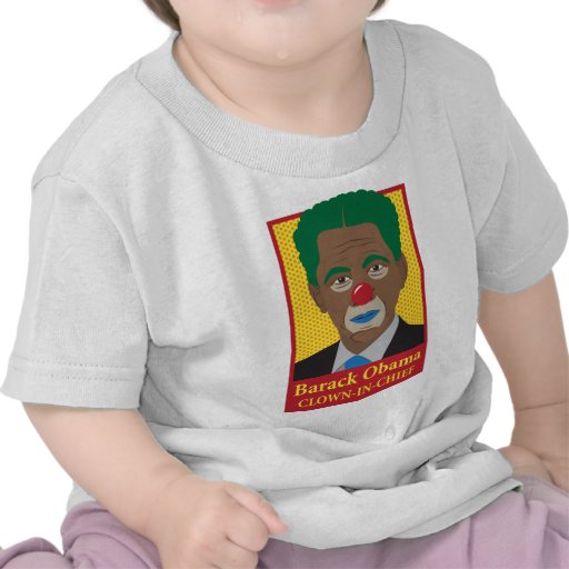 Barack Obama Clown T-shirt
