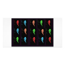Barack Obama Collage Photo Card
