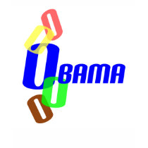 Barack Obama Colored Os T-Shirt by irregulargoods Barack Obama Colored Os T-Shirt