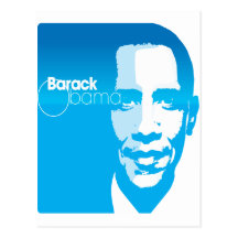 Barack Obama Cool Custom Art Remix Postcard