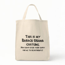 Barack Obama Costume Canvas Bag