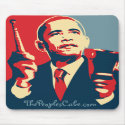 Barack Obama - Cowbell: OHP Mousepad mousepad