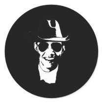 Barack Obama cowboy gear stickers