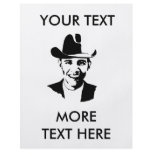Barack Obama cowboy hat Custom Flyer
