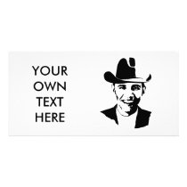 Barack Obama cowboy hat photo cards by obamashirts Barack Obama cowboy hat photo cards