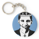 Barack Obama Crown and Cross Key Chain