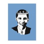 Barack Obama Crown and Cross Postcards